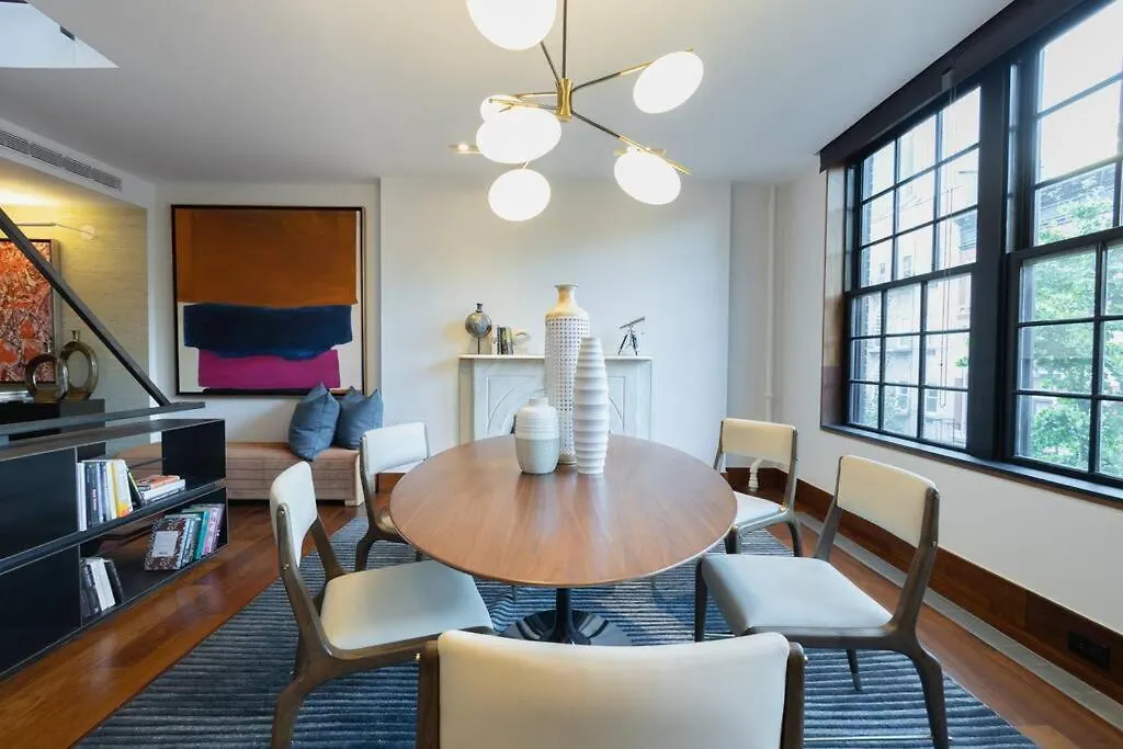 E10-3 3Br Designer Townhouse Daire New York ABD
